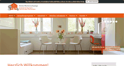 Desktop Screenshot of klinik-menterschwaige.de